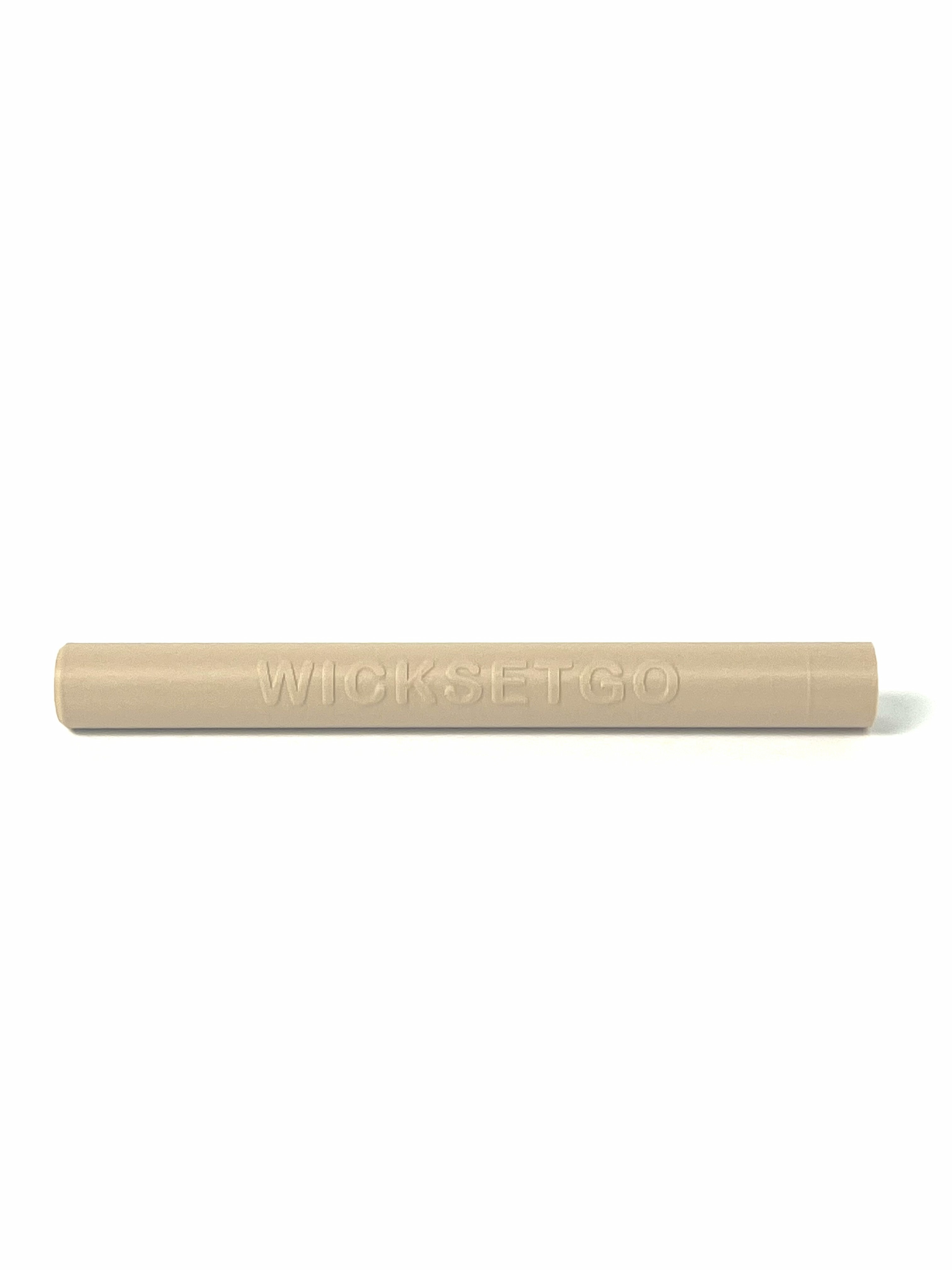 Magnetic Wick Tube front view showing WICKSETGO branding